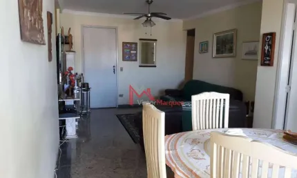 Apartamento com 3 dormitórios, sendo 2 suítes à venda, 96 m² por R$ 680.000 - Loteamento João Batista Julião - Guarujá/SP
