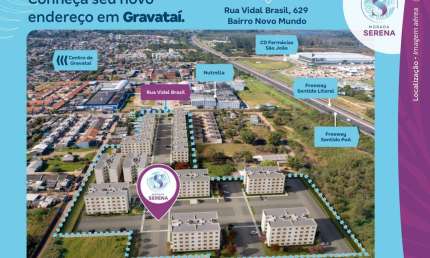 Apartamento com 2 quartos à venda na Rua Vidal Brasil, Novo Mundo, Gravataí