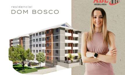 Apartamento 2 dormitórios com elevador Residencial Dom Bosco