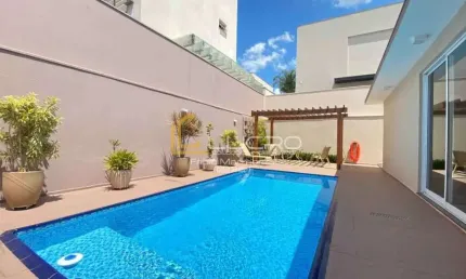Casa a venda  no residencial villa lobos com 4 suites - térrea