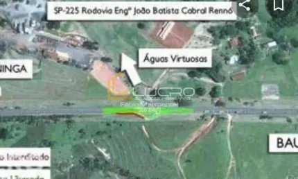 Terreno à venda no Estância Balneária Águas Virtuosas, Bauru 