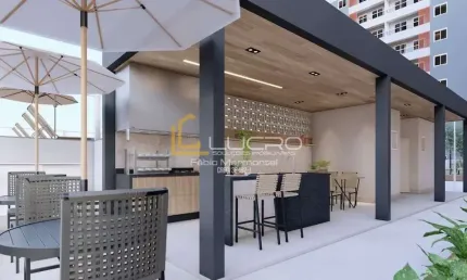 Lindos apartamentos mobiliados de frente para piscina, à venda com 45 m² e 2 quartos, vila nova cidade universitária, bauru - sp