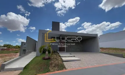 Casa nova a venda no condomínio spazio verde comendador