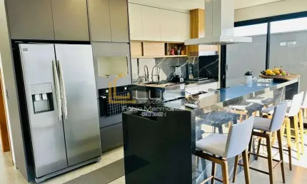 Casa a venda em condomínio fechado - mobiliado - residencial villa de léon ii