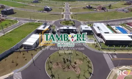 Terreno em condomínio fechado à venda no Residencial Tamboré, Bauru 