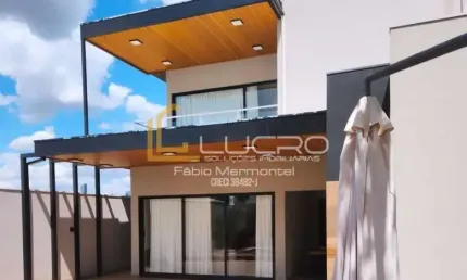 Casa em condomínio fechado para venda com 360 m² e 3 quartos em vila serrão, bauru - sp