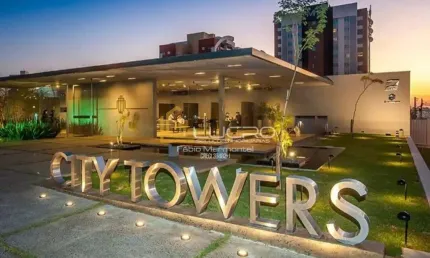 Apartamento à venda no city towers 96 m² e 2 quartos e uma suíte jardim estoril iv, bauru - sp