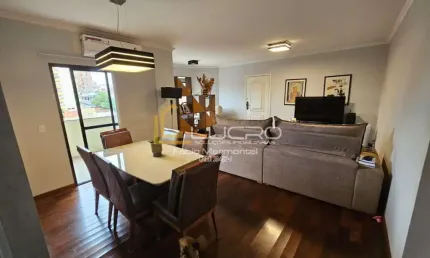 Apartamento para venda com 140 m² e 3 quartos em centro, bauru - sp