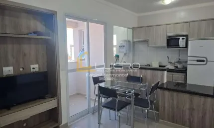 Apartamento mobiliado para aluguel com 37 m² e 1 quarto em vila universitária, bauru - sp