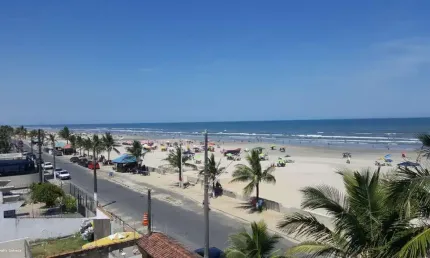 Apartamento para venda em praia grande, caiçara, 1 dormitório, 1 banheiro, 1 vaga