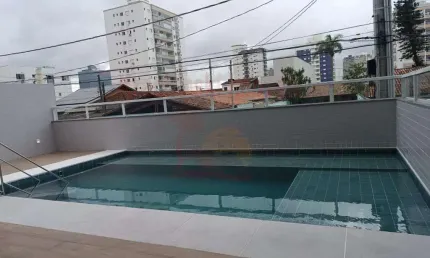 Apartamento / novo para venda, guilhermina, 1 dormitório, 1 suíte, 1 banheiro, 1 vaga