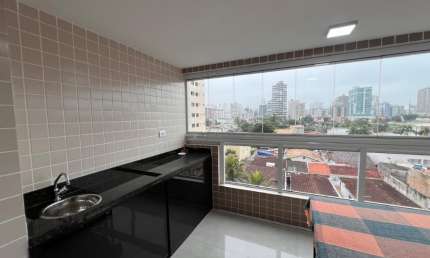 Apartamento com 2 quartos à venda na Rua Xixova, 548, Canto do Forte, Praia Grande