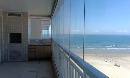 Apartamento com 2 quartos para alugar na Avenida Presidente Castelo Branco, 4772, Aviação, Praia Grande