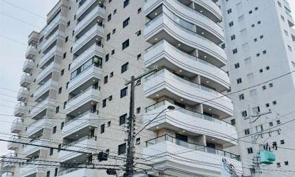 Apartamento 1 dormitório a 200m da Praia no Caiçara