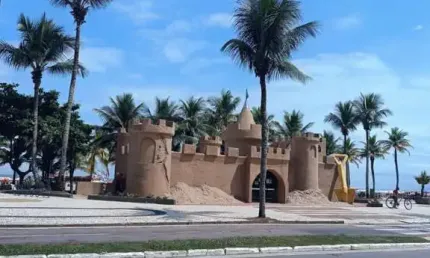 Apartamento para Locação em Praia Grande, Canto do Forte, 3 dormitórios, 2 suítes, 2 banheiros, 2 vagas