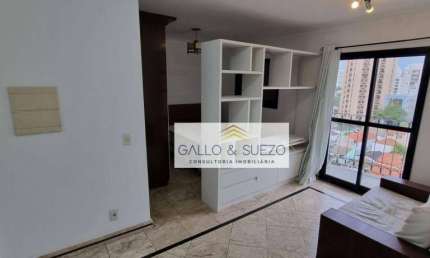 Apartamento para alugar, 35 m² por R$ 2.896,00/mês - Vila Monte Alegre - São Paulo/SP