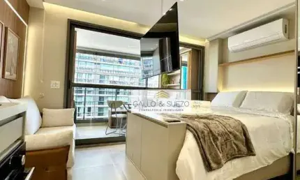 Apartamento à venda, 27 m² por r$ 820.000,00 - jardim paulista - são paulo/sp