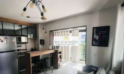 Apartamento, 45 m² - venda por R$ 643.000,00 ou aluguel por R$ 4.800,00/mês - Chácara Inglesa - São Paulo/SP