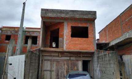 VENDA DE CASA EM CONSTRUÇÃO NO JARDIM RIO NEGRO, EM ITAQUAQUECETUBA/SP, 160m² com 3 quartos, suíte, sala de estar e garagem para 4 autos. CONSULTE-NOS