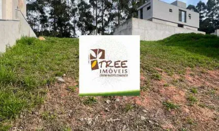 Venda de terreno no condomínio real park, em arujá/sp, oportunidade com 305m², aclive suave, integração com floresta e projeto de sobrado consulte-nos