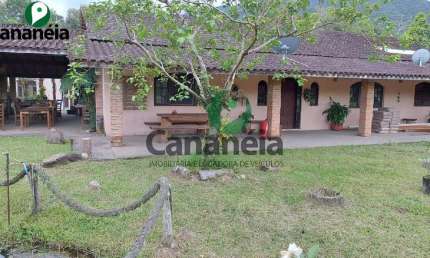 Casa de Campo com 7 suítes disponível para venda na Estrada do Ariri, em Cananéia - Litoral Sul de SP