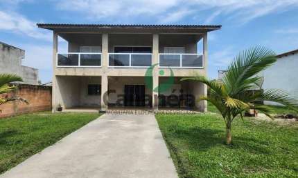 Casa com ótimo padrão em fase de acabamento para venda (5 quartos sendo 2 suítes) na Nossa Senhora dos Navegantes - Cananéia / SP
