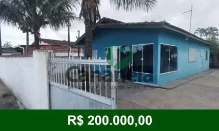 Casa para venda com 2 suítes no Porto Cubatão - Cananéia/SP