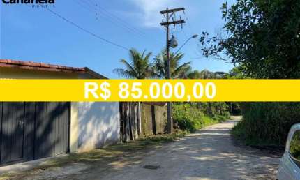Terreno de 360 m2 com barracão de 90 m2 - Balneário Terra Nova - Cananéia - Litoral Sul de SP