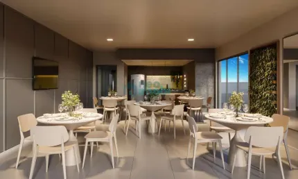 Apartamento, 1 dormitório, 43,41², 1 vaga, barreiros, são josé, sc