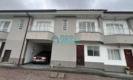 Sobrado com 3 dormitórios, 111m², pedra branca, palhoça, sc
