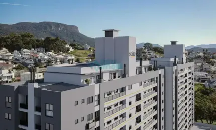 Apartamento com 2 dormitórios (1 suíte), scire boulevard, pedra branca, palhoça, sc