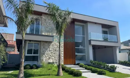 Casa 3 suítes,  263,15 m² privativos,  condomínio reserva da pedra, pedra branca, palhoça, sc