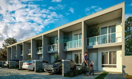 Sobrado com 2 dormitórios, 70m², Bosque da Pedra, Sertão do imaruim, São jose, SC