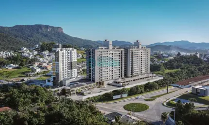 Apartamento com 2 dormitórios, 47,95m², scire boulevard, pedra branca, palhoça, sc