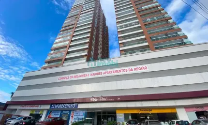 Apartamento com 3 dormitórios, (1 suíte), 124m², vaga dupla de garagem, torre b,  dolce vitta residence palhoça, sc