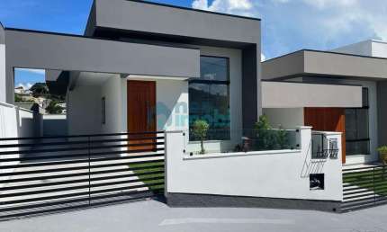 Casa com 2 dormitórios, 64,10 m² privativos, Residencial Bali, Loteamento Alta Vista, São José, SC