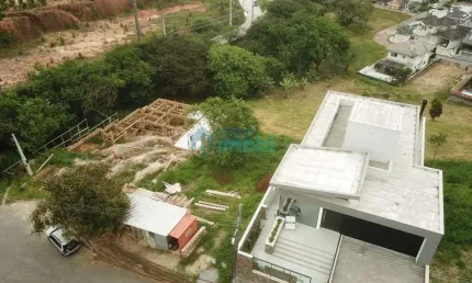 Terreno com 378m², rua das cabreuvas, pedra branca, palhoça, sc
