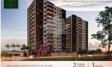 Apartamento com 2 quartos à venda no alvinópolis, atibaia , 68 m2 por r$ 587.500