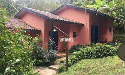 Chácara com 7 dormitórios à venda, 5200 m² por R$ 1.750.000,00 - Praia de Camburi - São Sebastião/SP