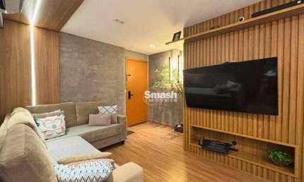 Lindo Apartamento com 2 dormitórios à venda, 74 m² - Monte Castelo - Campo Grande/MS