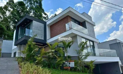 Linda Casa com 3 dormitórios à venda, 358 m² - Residencial Real Park - Arujá/SP