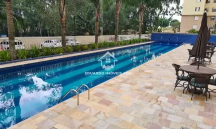 REF:1346 - 2 Dormitórios. Bosque dos Pássaros - SBC.  Lazer completo.