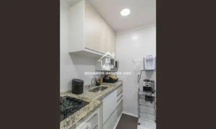 2 Dormitórios. Totalmente Mobiliado. Varanda Gourmet. Bairro Rudge Ramos-SBC. Ótima Oportunidade