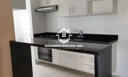REF 10450- Semi mobiliado. 2 Dormitórios. Ótima localização- Mauá