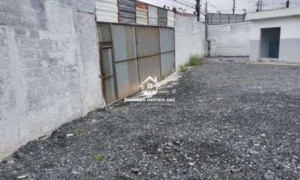 REF 10618- Terreno 1.000 m². 2 Banheiros. Ótima localização- São Bernardo do Campo