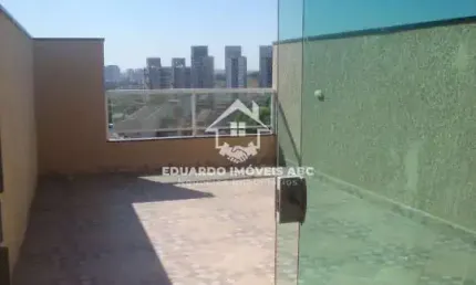 Ref 3230. cobertura. 2 dormitórios. 1 vaga na garagem. varanda. vila tibiriçá - santo andré