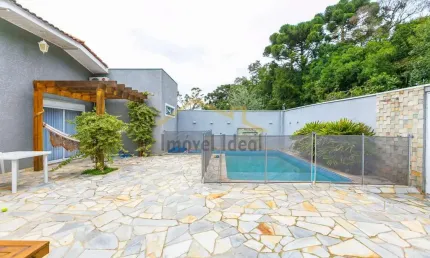 Casa para Venda em Colombo, Roça Grande, 3 dormitórios, 1 suíte, 3 banheiros, 5 vagas