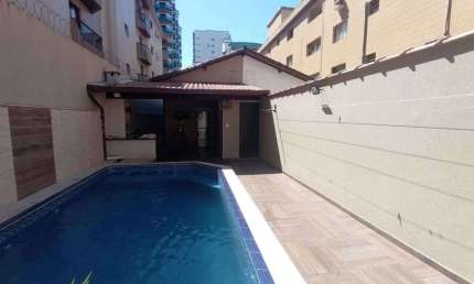 Casa com 3 quartos, Guilhermina, Praia Grande - R$ 860 mil, Cod: 9419