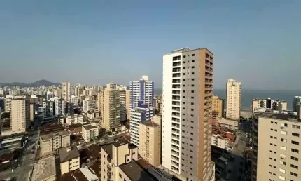 Apartamento com 1 dormitório à venda, 51 m² por r$ 370.000,00 - aviação - praia grande/sp