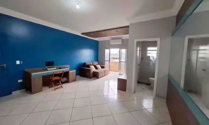 Apartamento com 2 dormitórios à venda, 100 m² por R$ 370.000,00 - Tude Bastos (Sítio do Campo) - Praia Grande/SP